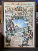 German Poster, Approx 36" x 25.5"
