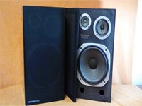 2 Kenwood speakers
Measures 12" x 22" x 10"