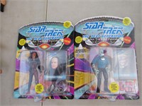 1993 Star Trek Lot 2 STNG Action Figures MOC