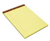 TOPS Perforated Legal Ruled Letter Pad, 24-count