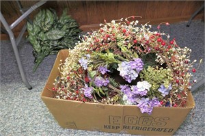 Box of Flowers & Decorations