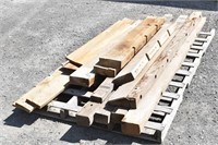 Pallet of 2by & 4by Misc Lumber Boards