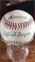 Vintage Monarch Official League Autographed