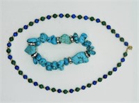 Gemstone Necklace & Bracelet