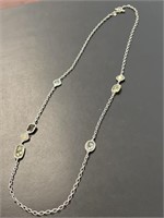 David Yurman 18 KT and Sterling Necklace