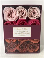 Morgan & Grace scented soap rose petals - sealed