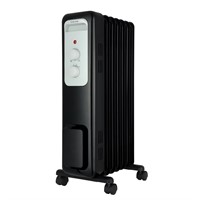 1 500W Oil-Filled Electric Heater w/ Therm.