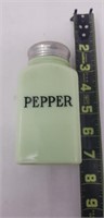 Jadite Pepper Shaker