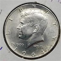 1964 KENNEDY HALF DOLLAR