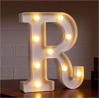 Light up a letter -R