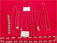 703 - LOT OF COUSTOME JEWERLY