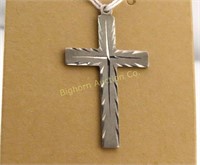 Cross Pendant Sterling Silver 3.1 Grams