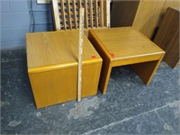 Wooden End Table Set