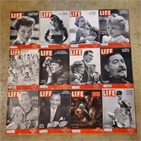 12ct 1951 Life Magazines