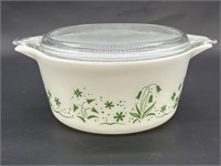 Pyrex Brides Casserole Promotional 474 w/ Lid