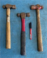 Ball Peen Hammers 3-pc.