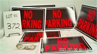 NO PARKING SIGNS