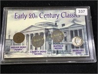 Early 20th century classics Coin set