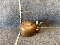 Old American Copper Tea Kettle