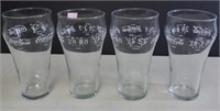 Vintage Multi-Language Coca-Cola Glass (Set of 4)