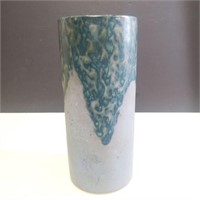 Modernist Studio Art Ceramic Cylinder Vase