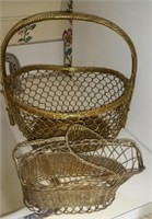 Brass Wire Baskets