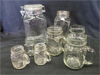Jars and drinking jars