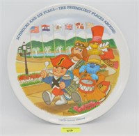 1980 Schnucks & Six Flags Souvenir Plate