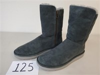 Women's Ugg Abree Short II Size 8 Gray Boots