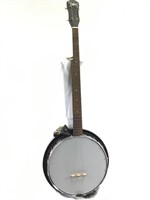 Regal 5-String Banjo w/ Case & Banjo Strap