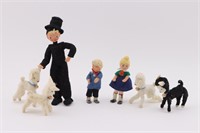 7 BAPS Felt Dolls