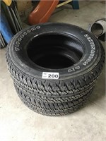 2 FIRESTONE TIRES P265/65R18