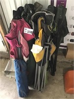 ASSORTMENT OF BAG CHAIRS