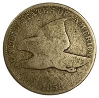 1858 Flying Eagle Cent - Large Letters - G