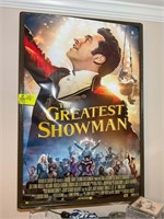 GREATEST SHOWMAN FRAMED MOVIE POSTER