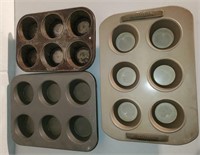Muffin pans.