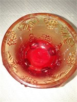 vintage DEPRESSION glass bowl