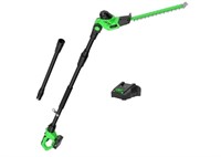 SOYUS Pole Hedge Trimmer Cordless, 18-inch