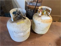 2 used LP tanks- great for exchanges