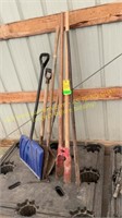 Shovels, Post Digger, Misc. yard Tools