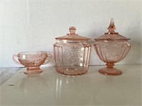 Rose Glassware Set