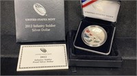 2012 Proof Infantry Soldier Silver Commemorative