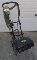 Yardworks 9A Electric Snow Shovel Working