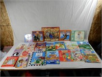 LARGE LOT OF MOSTLY NEW CHILDRENS ACTIVITY BOOKS,