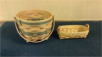 Longaberger Jingle Bell Basket 1994 Christmas