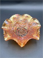 Imperial Glass Marigold Lustre Rose Bowl