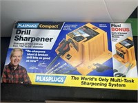 PLASPLUGS COMPACT DRILL SHARPENER
