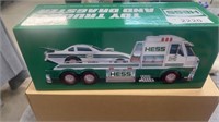 Hess, toy truck and dragster