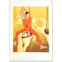 Carousel Limited Edition Lithograph by Daniel Ribe