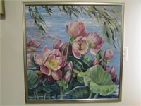 J. KIRK-YOUNG UNTITLED FLORAL O/C